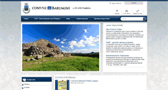 Desktop Screenshot of comune.barumini.ca.it